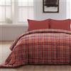 BenasciuttiCasa Trapunta anallergica scozzese TARTAN invernale rosso singolo 170x260