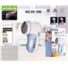 Levapelucchi Aorlis AO-50085 - 3 Lame Rete a Nido d'Ape DC3V 3W Portatile Viaggi