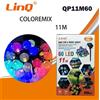 Sfere Colorate Luci Di Natale 60 Led Multicolore 11m Esterni Energia Solare linq