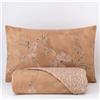 CarilloHome Copripiumino Matrimoniale RIVIERA Tulla BEIGE CARAMELLO