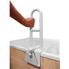 PEPE Mobility Maniglione Bagno Disabili (Bordo Liscio 8 cm) Maniglia Accesso Vasca da Bagno