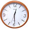 Orologio Da Parete Tondo Quarzo Muro Breaker 821 Diam 30cm Effetto Legno lac