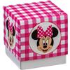 Disney Set 10 scatola cubo media Minnie party fuxia (cad. € 0,79)
