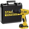 STANLEY FATMAX-Trapano Mod. FMC021S2 Con 2 Batterie 10,8 VP