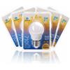 Aigostar Lampadine LED G45 E27 8W 710lm 3000K Calda 5 Pezzi