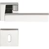 Colombo Design Maniglie (coppia) per porte interne Colombo Design Ellesse cromo lucido