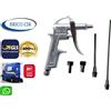 FAST WORLD SHOPPING PISTOLA ARIA COMPRESSA DG-10 CON ACCESSORI SOFFIAGGIO COMPRESSORE ATTACCO RAPIDO
