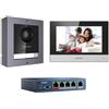 Hikvision DS-KIS602 Videocitofono Intercom IP Monofamiliare Espandibile App Hikc