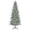 KAEMINGK ALBERO DI NATALE PINO KILLINGTON SLIM INNEVATO Ø 103 H.210 CM. KAEMINGK