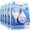 Aigostar Lampadina LED G45 E14 10W Luce Fredda 6500K Alta Resa 935lm 10 Pezzi