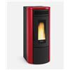 Nordica-Extraflame NORDICA EXTRAFLAME TERMOSTUFA PELLET ERM/VENT 16KW COSTANZA IDRO 5.0 BORDEAUX