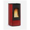 Nordica-Extraflame NORDICA EXTRAFLAME TERMOSTUFA PELLET 14.8 KW MARINA IDRO H11 BORDEAUX