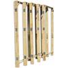 CONTROTELAIO IN LEGNO PER PORTE INTERNE - UNIVERSALE 60 70 80 90 - LEGNO ABETE