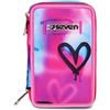 SEVEN ASTUCCIO 3 ZIP SEVEN SPRINT PAINT GIRL SCUOLA