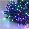 Catena 40 Metri Luci Di Natale Natalizie 480 Led Multicolore Filo Albero dfh