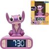 , Disney Stitch, Sveglia Notturna a Luce D'Angel, Suoni E Melodie, Schermo LCD R