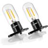 Does not apply Z187 Base Forno a Microonde Lampadina 3.5W 240V Filamento Luce 25W Lampade a Inc