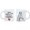 Tazza Americana Con Cavallo La Vita È Meglio Art-Dog