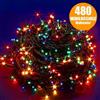 Catena Luci Di Natale 480 Minilucciole Led Multicolore Filo Verde Albero dfh