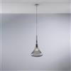 URSO STORE Lampadario a sospensione design moderno in vetro fumè 1 luce bon-604