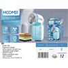 Levapelucchi Elettrico Hoomei HM-7020B 3W Lame Acciaio Inox Aspirazione Forte