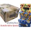 Scatola Contenitore Salva Spazio Cambio Stagione Vestiti Armadio 40x50x25cm moc