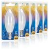 Aigostar Lampadine LED C37 E14 11W 1060lm 3000K Calda 5 Pezzi