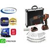 Black+decker trapano avvitatore a percussione bdchd18bafc-qw 18v 2 batterie 1,5