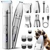 oneisall 4 in 1 silenziosa Tosatrice per cani e gatti impermeabile IPX7 rasoio per cani