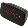 MAJESTIC RADIOSVEGLIA DIGITALE AM FM AUX SNOOZE DISPLAY A LED DUE ALLARMI NERO MAJESTIC