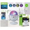 Wolulu AS-50190 Luci Discoteca 2 in 1 Bluetooth RGBW Effetti 360°