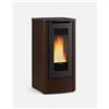 NORDICA EXTRAFLAME STUFA PELLET VENTILATA 10KW DAHIANA 5.0 BRONZO 5 STELLE