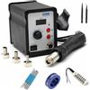 Soldering Station China Stazione Saldante Aria Calda Pistola Calore Manico Soffiatore 858D Rework