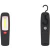 Torcia Magnetica Led Luce Con Gancio Calamita a Pile Garage Lavoro Emergenza hsb