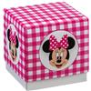 Disney Set 10 scatola cubo grande Minnie party fuxia (cad. € 1,00)