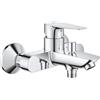 GROHE QUICKFIX Start Edge, Miscelatore Monocomando per Vasca-Doccia, Cartuccia a