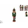 Schiaccianoci Soldatino 38cm Legno Natale Decorazione Negozi Casa N01042 dfh