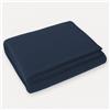 SOMMA Coperta di Lana piazza e mezza Daisy 180x210 Blu Polvere