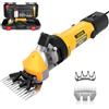 Does not apply Tosatrice per Pecore Elettrica 1000W, Forbici Elettriche Pecore Con 6 Velocità R