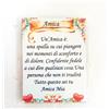 Calamita Magnete Magnetino Rettangolare Idea Regalo Frasi Dedica Amica moc