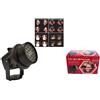 Proiettore Laser Di Natale Led Luci Fiocco Di Neve Outdoor Indoor Paesaggi cir