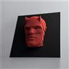 3D Maker Daredevil Born Again quadro 18x18 a colori Marvel Disney collezione Fan