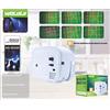 WOLULU AS-50305 Proiettore Luci Discoteca LED 6 Effetti Portatile USB