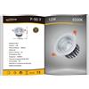 Faretto LED Incasso UNIVERSO P-90-F 12W 6500K Luce Fredda 24° CRI90