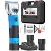 Does not apply Tosatrice per Cavalli Bovini Pecore 2 Batterie, Profi Rasoio Cavalli per Peli Sp
