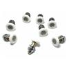8 Piece China 8 Pezzi Singolo Ottone Rullo Porta Doccia Ricambio Cabina Ruote Eccentric