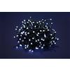 Catena Luci Di Natale Natalizie 100 Led Bianco Freddo Albero Esterno Interno bal