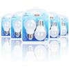 Aigostar Lampadina LED G45 E27 8W Luce Fredda 6500K 710lm Blister 10 Pezzi
