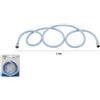 Tubo Laccio Flessibile Doccia 1.5 Metri Laccio Pvc Rivestito Colore Azzurro dfh