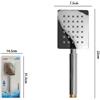 Bagno Doccetta Doccino Soffione Doccia Cornetta Quadrato Moderno 69335 dfh
